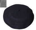 ニューヨークハット 帽子 レディース New York Hat　ニューヨークハット 4005 11-1/2 OVERSIZED BERET オーバーサイズ ベレー BLACK GRAY 帽子 ハンチング ベレー帽 紳士 婦人 メンズ レディース 男女兼用