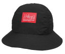 Manhattan Portage マンハッタンポーテージ MP028-19S00 CODURA Metro CAP BLACK 日本製 メトロハット カジュアル ストリート メンズ レディース 男女兼用 あす楽