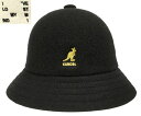 カンゴール KANGOL Word Casual Black/Gold Off White/Black 白 黒 バーミューダ カジュアル ストリート 紫外線予防 ハット メンズ レディース　男女兼用　あす楽