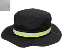 カンゴール KANGOL Urban Utility Bucket BLACK GREY ストライプ ストリート 紫外線予防 バケットハット メンズ レディース...