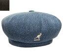 KANGOL SMU Indego Jax Beret カンゴール INDIGOWASH BLACKWASH デニム ベレー ハンチング キャスケット メンズ レディース 男女兼用 あす楽