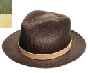 ベイリー Bailey GELHORN 186-154025 BROWN OLIVE NATURAL ストロー ハット 中折れ アメリカ製 高級 紳士 婦人 メンズ レディース 送料無料