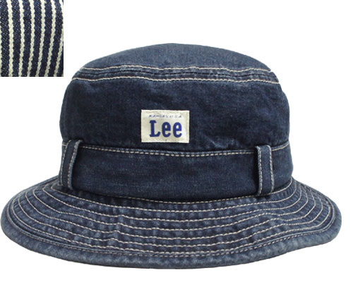 Lee リー LE BUCKET HAT DENIM 100-176308 JELT DENIM HICKORY カジュアル バケットハット メンズ レディース 男女兼用 あす楽のサムネイル
