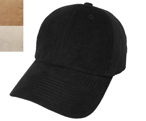 STARTER BLACK LABEL スターター ブラック レーベル STT CORDUROY PLAIN 6P CAP BLACK BEIGE GRAY キャップ コーデュロイ カジュアル 帽子 メンズ レディース 男女兼用 あす楽