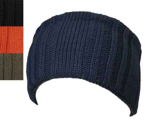 Racal ラカル RL-19-1032 Knit rib hairband NAVY BLACK ORANGE OLIVE ヘアバンド メンズ レディース 男女兼用 あす楽