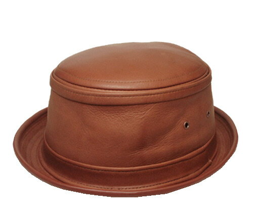 ニューヨークハット 帽子 レディース ニューヨークハット New York Hat 9247 vintageleather Stingy ヴィンテージレザー スティンジー 帽子 ポークパイ カジュアルハット 大きいサイズ メンズ レディース 別注