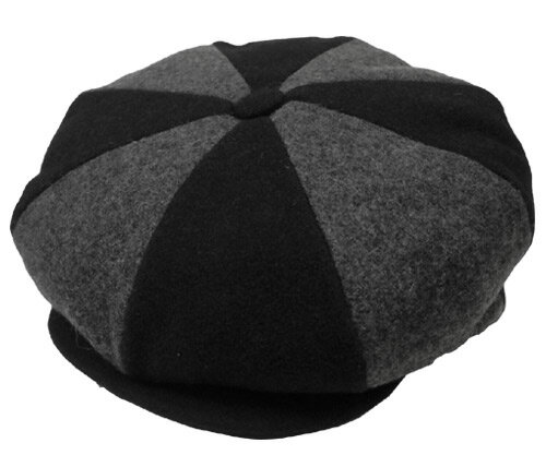 New York Hat ˥塼衼ϥå #9061 Wool Two Way Newsboy 㥹å BLACK/CHARCOAL » ؿ ...