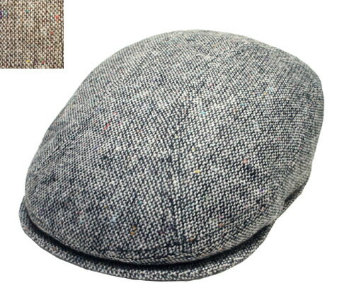 ニューヨークハット New York Hat ニューヨークハット #9336 TWEED 1900 ツイード1900 Grey Brown ハンチング 紳士 婦人 メンズ レディース 男女兼用