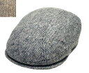 New York Hat ニューヨークハット 9336 TWEED 1900 ツイード1900 Grey Brown ハンチング 紳士 婦人 メンズ レディース...