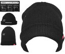 Manhattan Portage }nb^|[e[W MP203 3WAY KNIT CAP BLACK jbgX Y fB[X