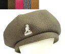 KANGOL Wool Jax Beret カンゴール ウールジャックスベレー Concrete Black Camo Flannel Garnet Wood ...