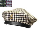 KANGOL カンゴール Tooth Grid Beret BLACK/WHITE MAROON/BLUE FOREST/NAVY ベレー帽 チェック メンズ レディース 男女兼用 あす楽