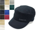 カンゴール KANGOL COTTON TWILL ARMY CAP ワークキャップ Black Grey ArmyGreen Navy Brown Beige White Marine Cardinal Silver Pine キャップ 帽子 コットン ツイル アーミー ドゴール メンズ レディース 男女兼用