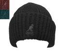 カンゴール ニット帽 レディース KANGOL カンゴール Hidden Label Pull On BLACK PINE MAHOGANY ニットワッチ 紳士 婦人 メンズ レディース 男女兼用 ギフト