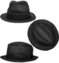 帽子 ステットソン STETSON SE530 中折れハット シマナイ 黒 ベージュ メンズ レディース