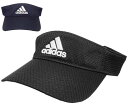 adidas アディダス ADM LT-MESH SUNVISOR ブラック カレッジネイビー 232-011 006 サンバイザー スポーツ メンズ レディース 男女兼用 あす楽