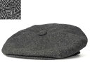 ニューヨークハット 帽子 キャスケット New York Hat 9059 Herringbone Big Apple ヘリンボン ビッグ アップル Grey ...