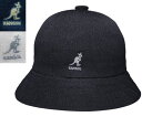 KANGOL TROPIC CASUAL カンゴールトロピック カジュアル WHITE BLACK INK 帽子 ボーラーハット バケットハット メンズ レディ...