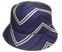 JS[ KANGOL DIAGONAL STRIPES BUCKET NAVY XgCv oPbgnbg Y fB[X