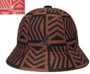 カンゴール KANGOL NETWORK CASUAL CAYENNE/BEIGE MAHOGANY/BLACK バケットハット メンズ レディース
