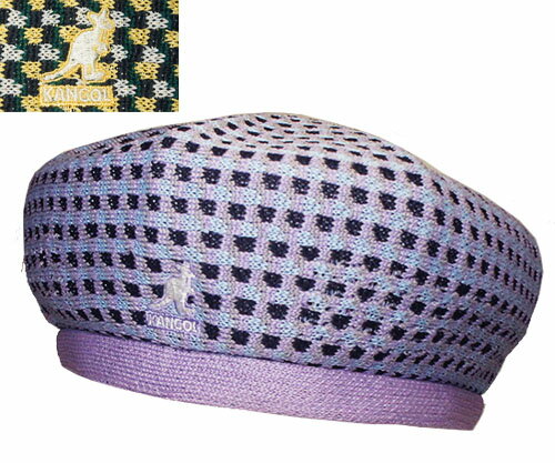 KANGOL JS[ x[X GEO BOARD BERET DIGITALLAVENDER PINEAPPLE Y fB[X jp