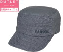 アウトレット KANGOL カンゴール TEXTURED WOOL ARMY CAP アーミーキャップ FLANNEL 帽子 ワークキャップ メンズ レディース 訳アリ (品質表示タグなし)