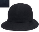 Racal ラカル 1323 Organic Cotton Flannel 4P Metro Hat メトロ ハット BLACK NAVY 帽子 メンズ レディース 男女兼用