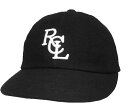 Racal ラカル RL-23-1320 Cotton Flannel Round Brim Cap BLACK キャップ メンズ レディース 男女兼用 あす楽