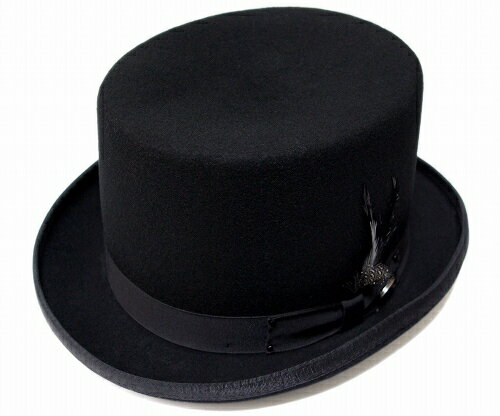 ベイリー  【送料無料】Bailey（ベイリー） [Hollywood Series] 帽子 フェルトトップハット #3813 ICE Black