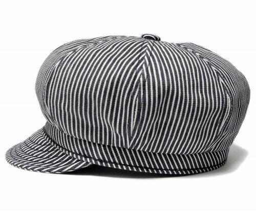 ニューヨークハット 帽子 キャスケット ハンチング NEW YORK HAT 6305 HICKORY SPITFIRE Navy Stripe メンズ レディース