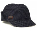 KANGOL(カンゴール) キャップ ANGLE TWEED HAVALOCK | アングル ツイード ハヴァロック, Black