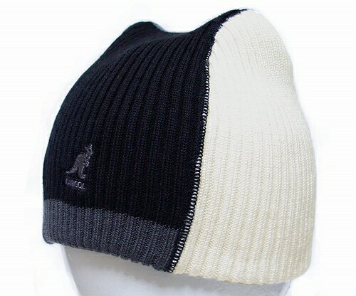 KANGOL（カンゴール） ニットキャップ STAR WOOL RIB PULL ON, Blackのサムネイル