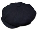 ニューヨークハット 帽子 キャスケット ハンチング New York Hat 9080 WOOL BIG APPLE ウール ビッグアップル Black 大きいサイズ 定番 紳士 婦人 メンズ レディース 男女兼用 あす楽