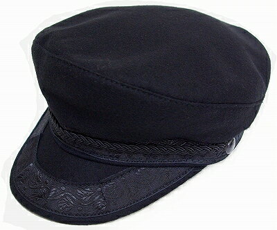 New York Hat ニューヨークハット キャップ 9040 GREEK FISHERMAN グリーク フィッシャーマン セーラーキャップ Black