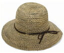 ニューヨークハット New York Hat 7117 SEA GRASS FRAMER シーグラス フレイマー ナチュラル 帽子 麦わら帽子 レディース 紫外線対策 日焼け対策 あす楽