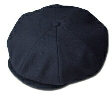 ニューヨークハット ニューヨークハット　New York Hat　　9035　WOOL FLANNEL NEWSBOY　フランネル　ニュースボーイ　Black　Charcoal　Grey　Navy　帽子　キャスケット　ハンチング　紳士　婦人　メンズ　レディース　男女兼用　あす楽 346