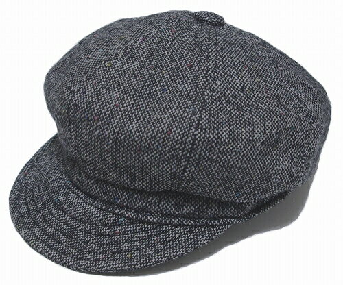 ニューヨークハット New York Hat　ニューヨークハット　9052　TWEED SPITFIRE　ツイード　スピットファイア　Grey　帽子　キャスケット　紳士　婦人　メンズ　レディース　男女兼用