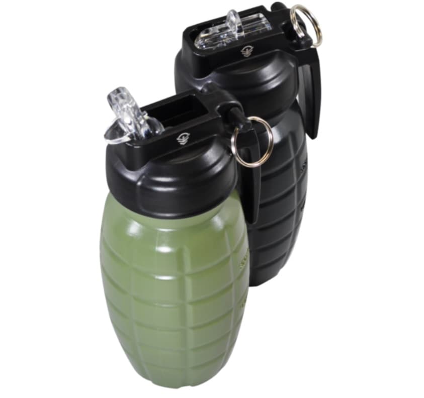 RETRO MOTIF　手榴弾型ウォーターボトル/ダークグリーン