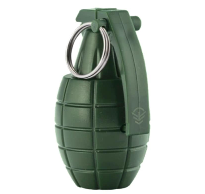 RETRO MOTIF　手榴弾型LEDキーホルダー