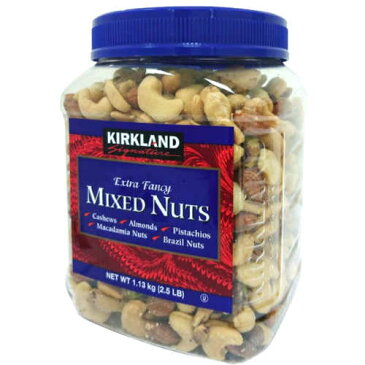 2020カークランド ミックスナッツ 1.13kg 有塩エクストラ ファンシー カークランドKIRKLAND MIXED Nutsカークランドミックスナッツおやつ おつまみカシューナッツ アーモンド ピスタチオマカダミアナッツ ブラジルナッツ