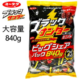 202010有楽製菓 ブラックサンダー ビッグシェアパック 840gミニタイプ　大容量 840g　個包装クッキー ビスケットチョコレート菓子 おやつ イベント　有楽製菓BLACK THUNDER MINI BAR ココアクッキー【smtb-ms】0585639