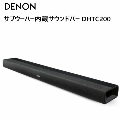 ߸˸¤Denon ֥ϡ¢ɥС DHTC200Sound Bar with Built-in SubwoofersBluetoothбޡȥե󡡥ǥDTS Virtual:X б ɥСɳݤбsmtb-ms031244