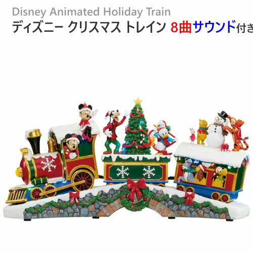 【納期7日前後】202211ディズニー クリスマス トレイン サウンド付きクリスマスソング 8曲 クリスマスヴォリュームコントロール付きミッキー オルゴール ホリデーミュージックミッキー ミニー …