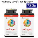 【2セット】【直送便】202403Youtheory コラーゲン 390 粒18種類アミノ酸 生理活性ペプチド 6,000 mgコラーゲン配合 ユーセオリーコラーゲン 18046 1