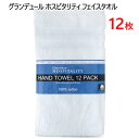 【直送便】202304グランデュール ホスピタリティ 業務用 ハンドタオル 12枚グランドール フェイスタオル40cm×76cm 12枚セット 綿100％GRANDEUR HOSPITALITY 12HAND TOWELS 綿100パーセント 高級フェイスタオル1176955