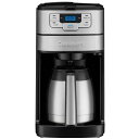 【直送便】202401クイジナート 10Cup コーヒーメーカーCUISINART シンプル設計 24時間設定可能タイマー1-4杯少量設定モード オートオフ セルフクリーン ブリューポウズ機能 グラインドオフ機能 ギフト プレゼント ペーパーフィルター併用可 580566