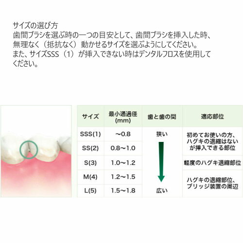 202202ガム 歯間ブラシI字型 SS（2） 100本20本入×5パック極細タイプ 薄型ロングハンドルGUM サンスター 日本製オーラルケア 歯周プラーク 歯垢【smtb-ms】029913