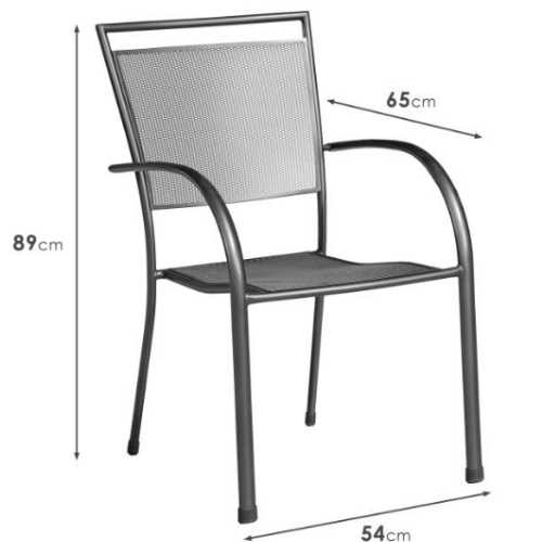 【2セット】【COS】202308スチール製 メッシュ スタッキングチェアSTEEL MESH STACKING CHAIRチェアー イス スチール組立不要 積み重ね可能【smtb-ms】1902268 [2]