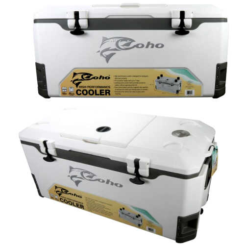 202102コーホー 165qt ブローモールド クーラーボックスCoho 165QT Blew Mold Cooler Box156L ブロー成型キャンプ 釣り バーベキュー BBQ アウトドア90缶 保冷 排水弁【smtb-ms】01382241通販格安セール情報 楽天 通販
