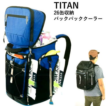 タイタン バックパック クーラーバッグリュックTITAN 26-Can BACKPACK Cooler Bag26缶収納　クーラーバッグアウトドア キャンプ 運動会【smtb-ms】